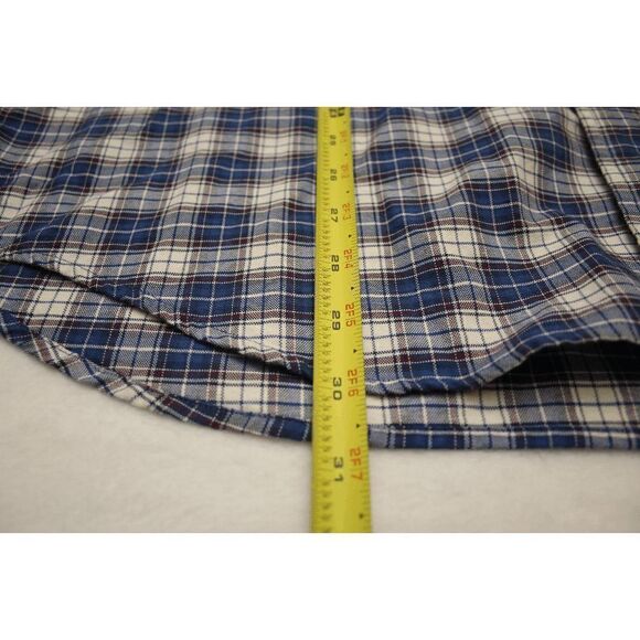 Cremieux Blue Plaid Button Down Shirt - Picture 4 of 8